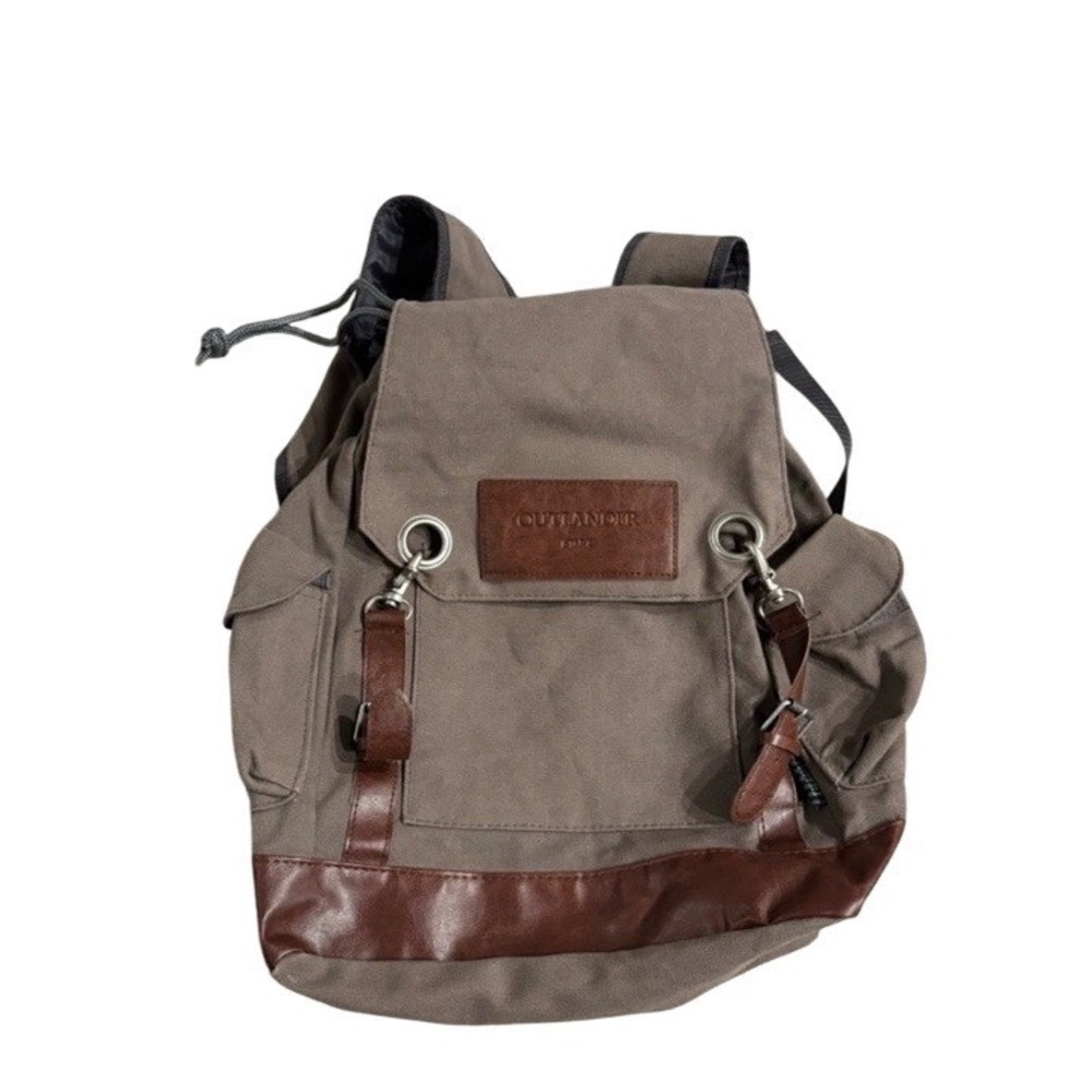Laptop Messenger Bag Vintage Shoulder Bag Convertible Backpack Retro Briefcas...